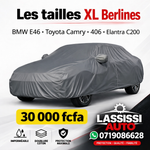 Bâche Imperméable & Doublure Coton – Protection Complète pour Votre Voiture en toute saisons