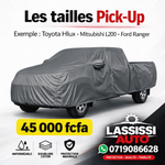 Bâche Imperméable & Doublure Coton – Protection Complète pour Votre Voiture en toute saisons