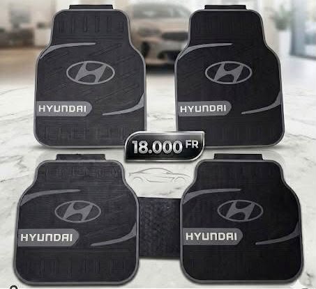HYUNDAI Tapis de sol en gomme latex